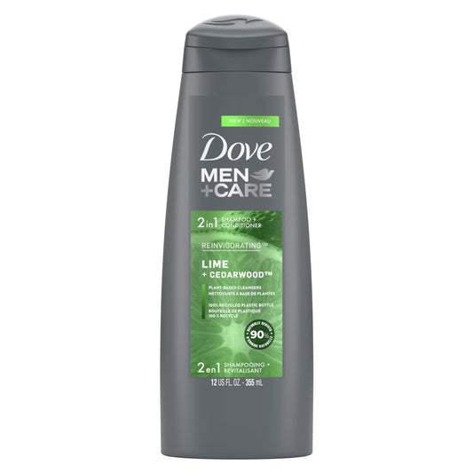 Dove Men U.S.A 2in1 Shampoo+Conditioner Lime + Cedarwood 355ml