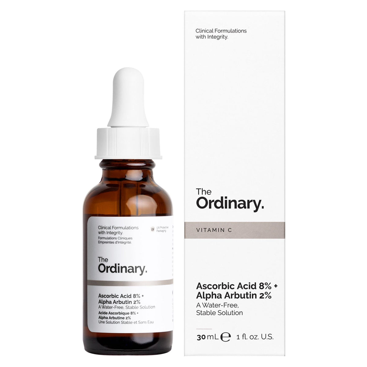 The Ordinary -  Ascorbic Acid 8% Alpha Arbutin 2%