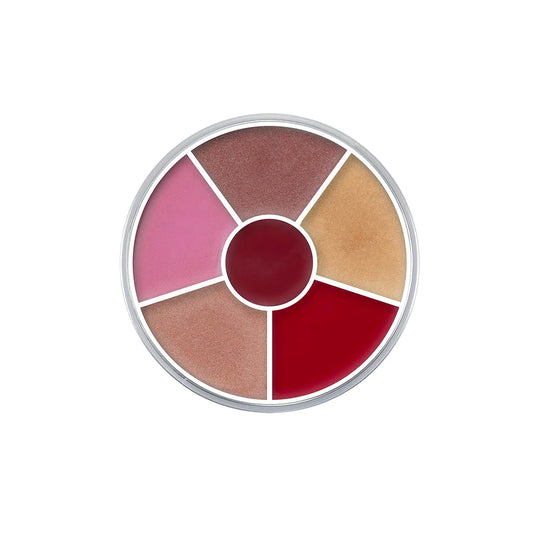 Kryolan - Lip Shine Palette - 6 Colors