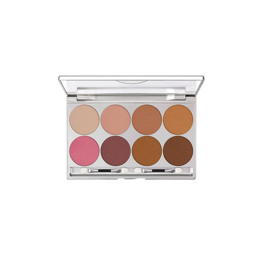 Kryolan - Glamour Glow Palette - 8 Colors Elegance