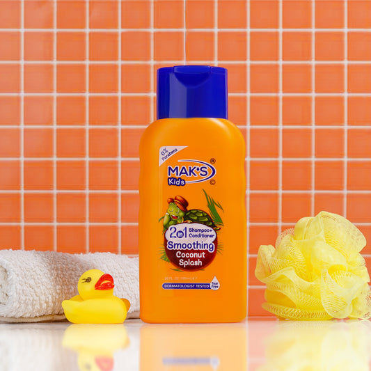 MAK’S Kids 2in1 Shampoo + Cond Coconut Splash 300ml