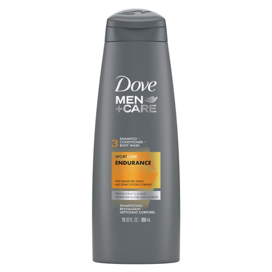 Dove U.S.A Men Shampoo + Conditioner + Body Wash Endurance 3in1 355ml