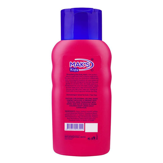 MAK’S Kids Body Wash Strawberry 300 ml