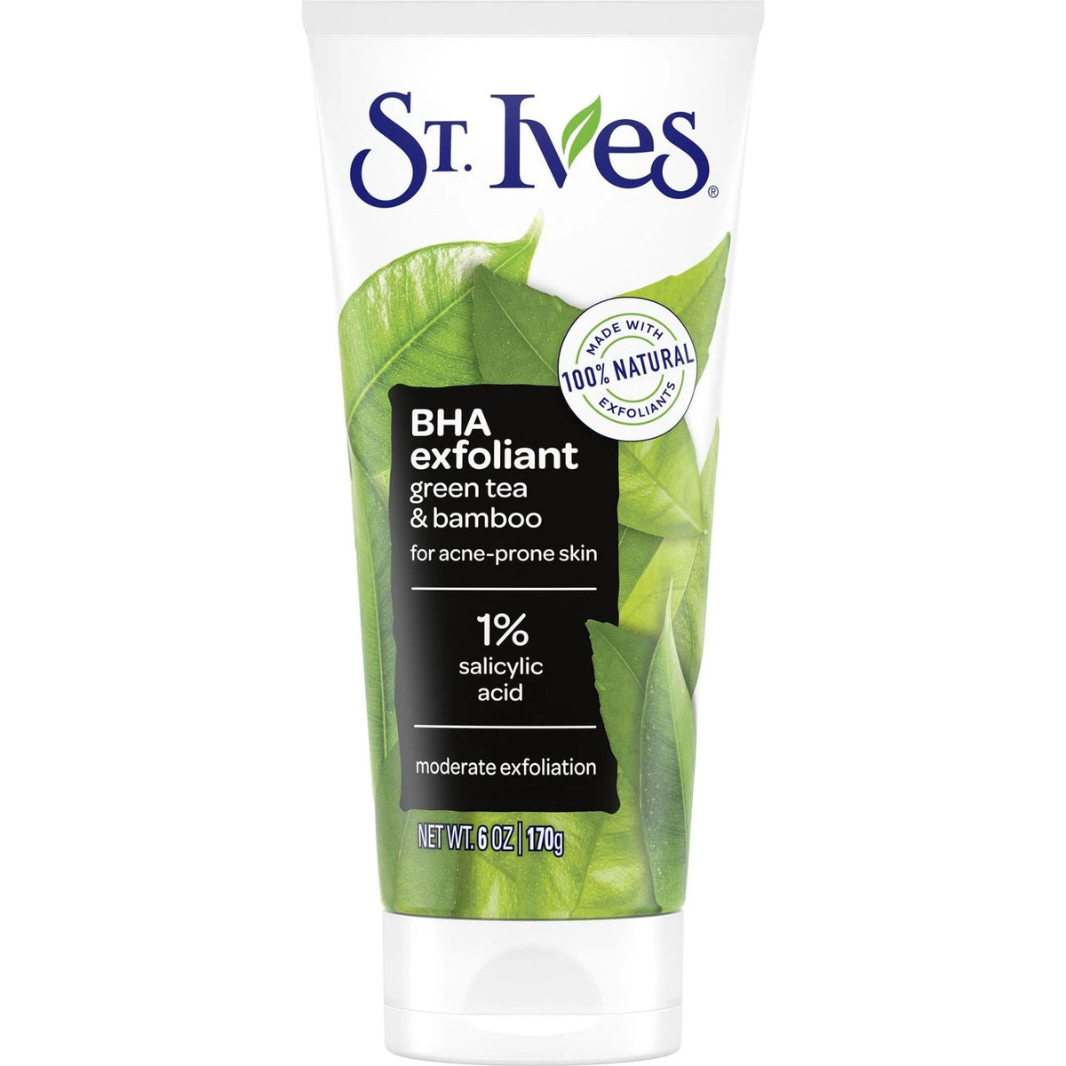 St. Ives Green Tea & Bamboo Face BHA Exfoliant for Acne Prone Skin