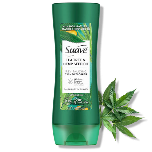 Suave USA Tea Tree & Hemp Seed Oil Conditioner 373ml