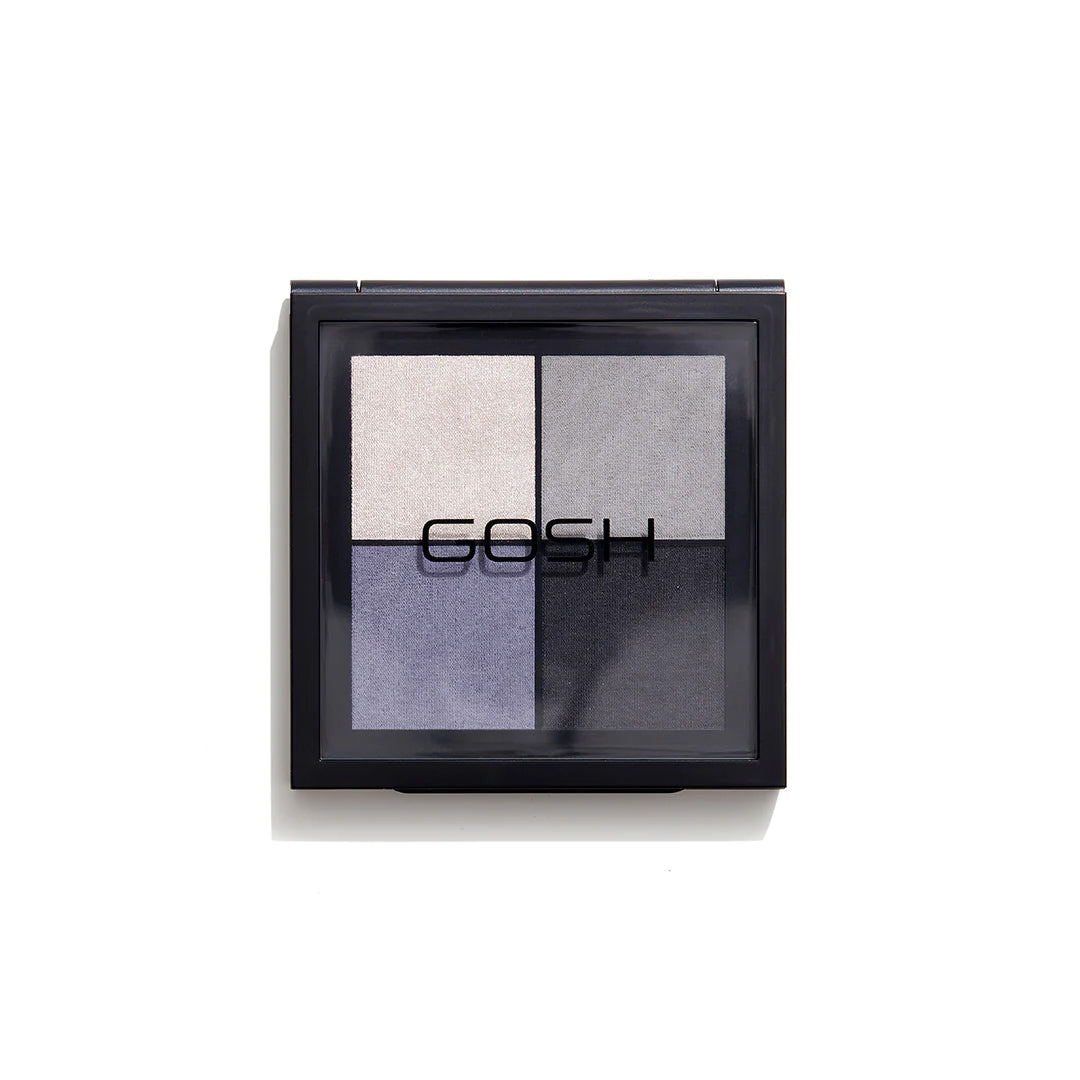 Gosh - Thunderstorm Eyeshadow Quad - 002