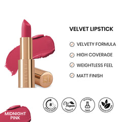 ST London - Velvet Ultra Matt Lipstick - Midnight Pink