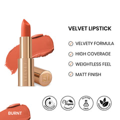 ST London - Velvet Ultra Matt Lipstick - Burnt