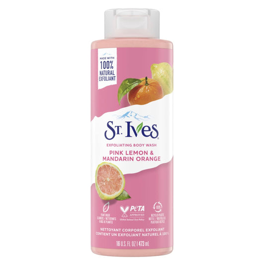 St. Ives Exfoliating Pink Lemon & Mandarin Orange Body Wash