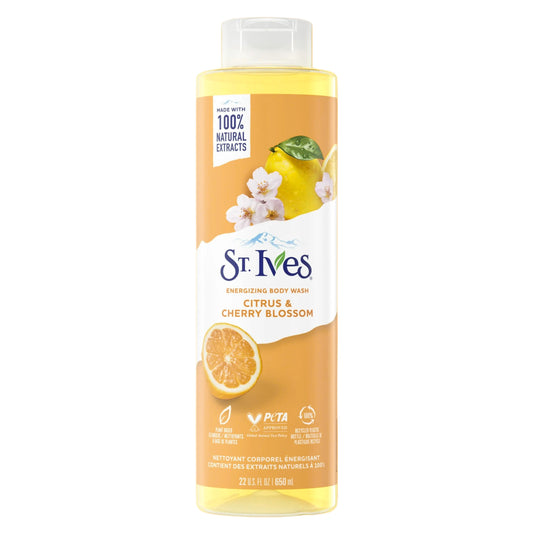 St. Ives Energizing Citrus & Cherry Blossom Body Wash