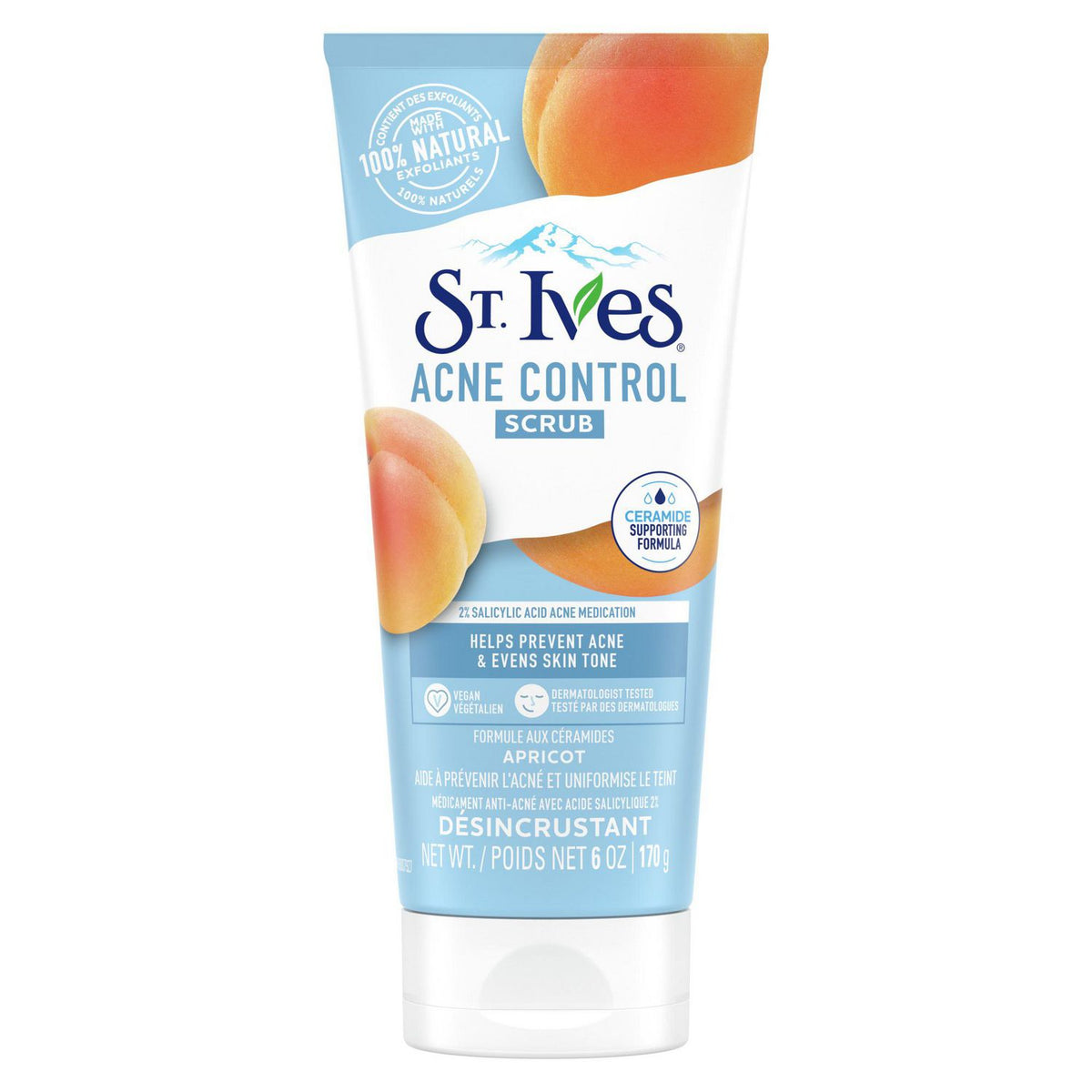 St.Ives USA Acne Control Scrub 170g