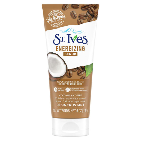 St.Ives USA Energizing Coconut & Coffee Scrub 170g