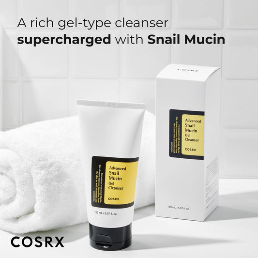COSRX Advanced Snail Gel Mucin Cleanser 5.07 fl.oz / 150ml