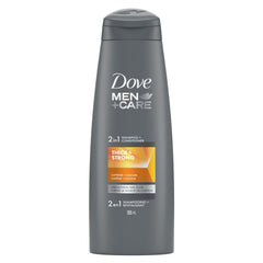 Dove Men U.S.A 2in1 Shampoo + Conditioner Thick & Strong 355ml