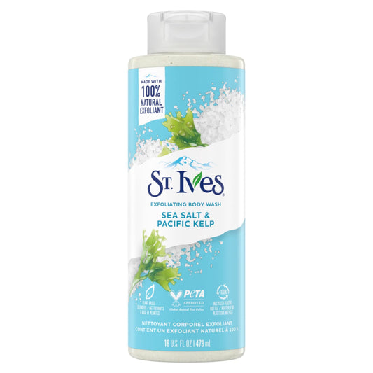 St. Ives Exfoliating Sea Salt & Pacific Kelp Body Wash