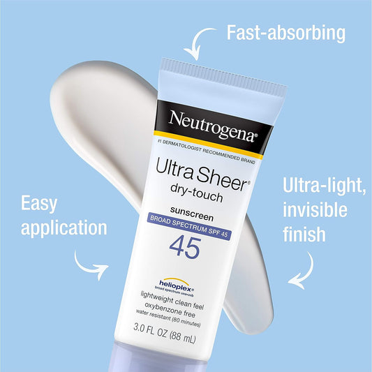 Neutrogena – Ultra Sheer Dry-Touch Sunscreen Broad Spectrum SPF 45 – 88ml