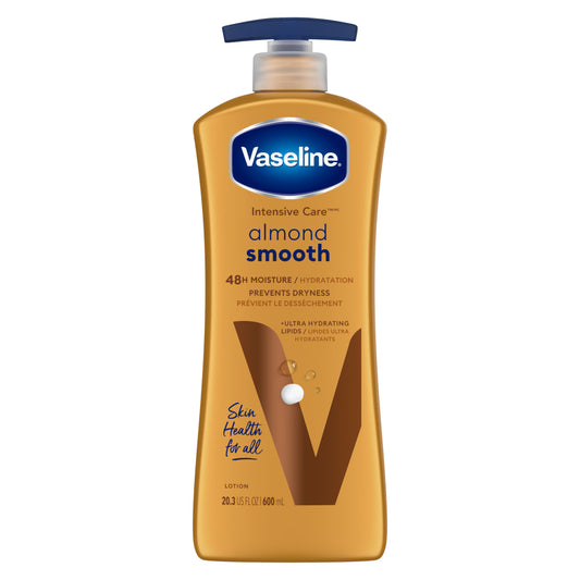 Vaseline USA Body Lotion Almond Smooth 20.3 FL OZ (600 ml)