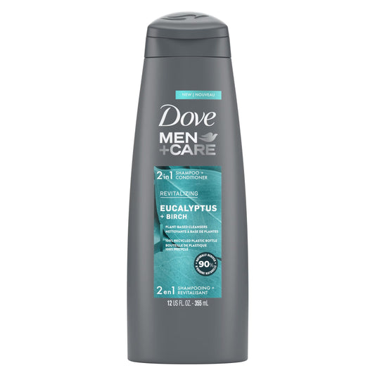 Dove Men U.S.A 2in1 Shampoo + Conditioner EUCALYPTUS + BIRCH REVITALIZING 355ml