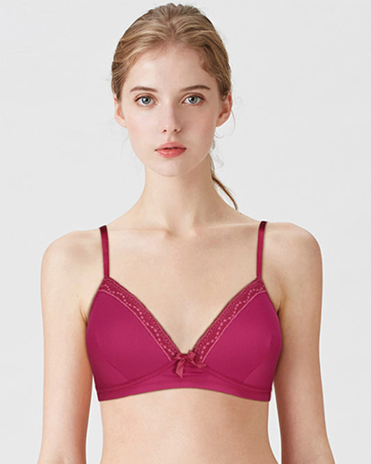 BLS - Clarie Non Wired And Padded Bra - Raspberry