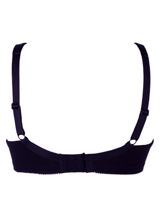 BLS - Clarise Non Wired And Non Padded Cotton Bra - Black