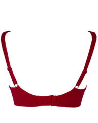 BLS - Clarise Non Wired And Non Padded Cotton Bra - Burgundy