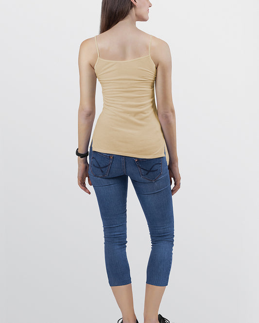 BLS - Colleen Streachable Cotton Camisole - Beige