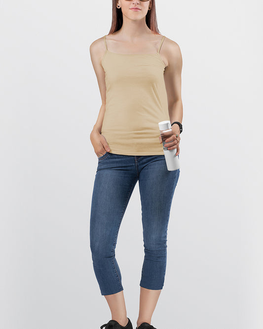 BLS - Colleen Streachable Cotton Camisole - Beige