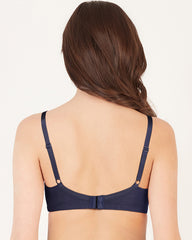 BLS - Cora Non wired And Non Padded Cotton Bra - Navy Blue