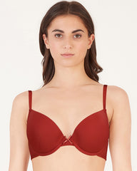 BLS - Parker Wired And Pushup Bra - Cherry