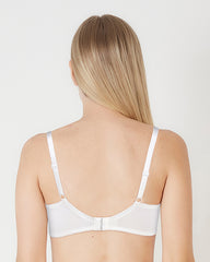 BLS - Petunia Non Padded And Wired Lace Bra - White