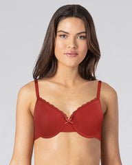 BLS - Pixie Wired And Padded Bra - Cherry