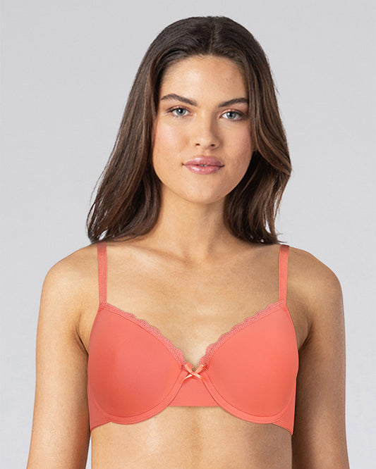 BLS - Pixie Wired And Padded Bra - Salmon