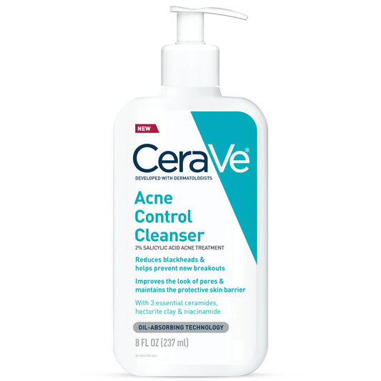 CeraVe Acne Control Cleanser 2% Salicylic Acid