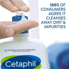 Cetaphil OIly Skin Cleanser for Combination to Oily, Sensitive Skin 473ml.