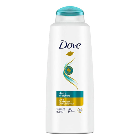 Dove U.S.A Shampoo + Conditioner 2in1  Daily Moisture 603ml