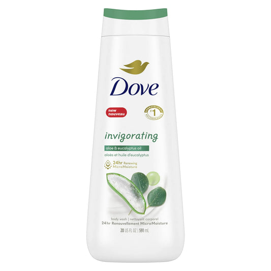 Dove USA Body Wash Invigorating with Aloe & Eucalyptus Oil (591 ml)