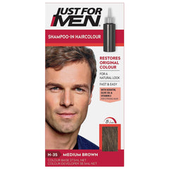 Just For Men Shampoo-In Haircolour Medium Brown