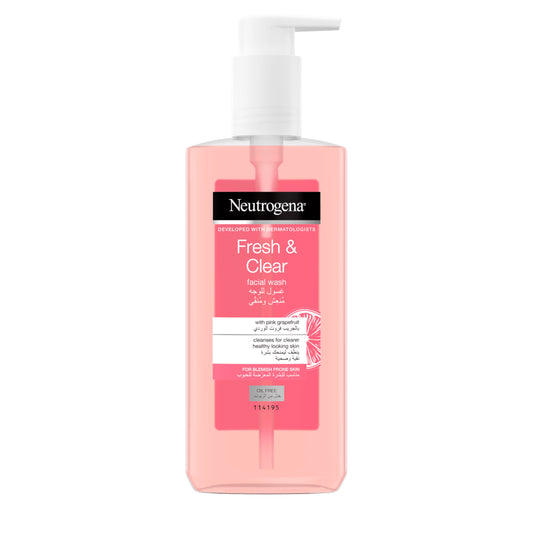 Neutrogena - Fresh & Clear Facial Wash with Pink Grapefruit - 200ml