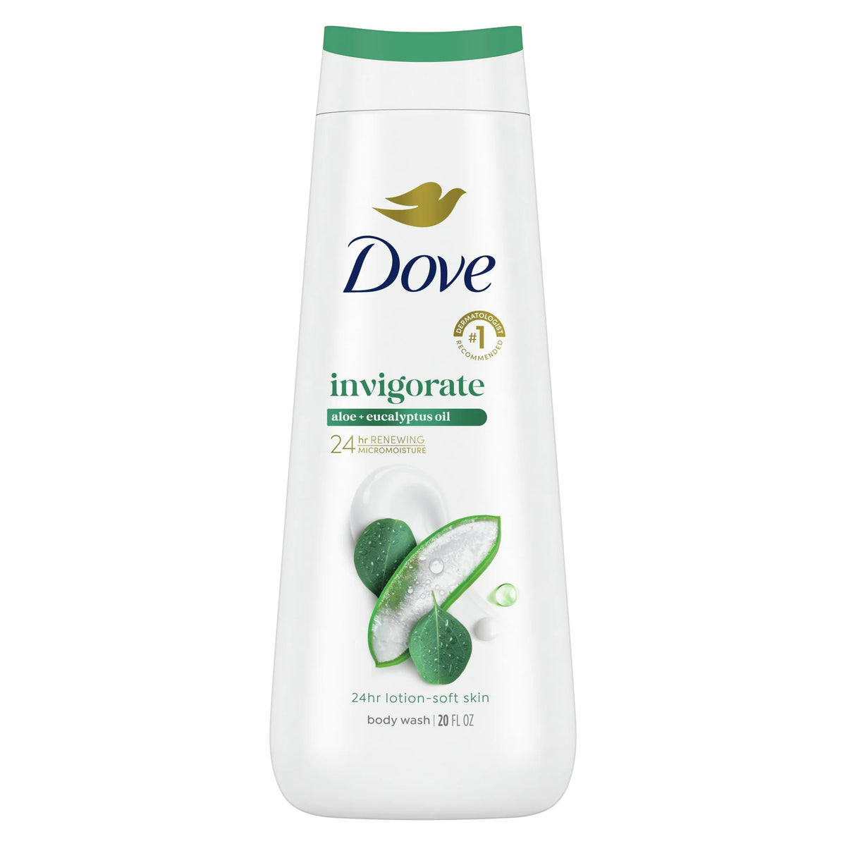 Dove Invigorating Aloe & Eucalyptus Oil Body Wash