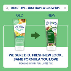 St. Ives Avocado & Honey Face Exfoliant For Balanced to Dry Skin