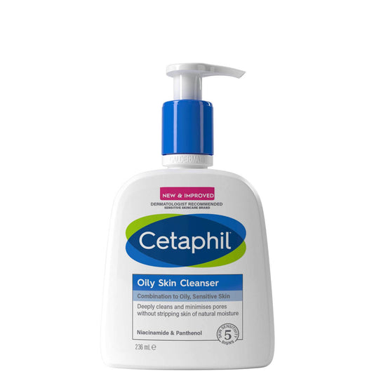 Cetaphil OIly Skin Cleanser for Combination to Oily, Sensitive Skin 236ml