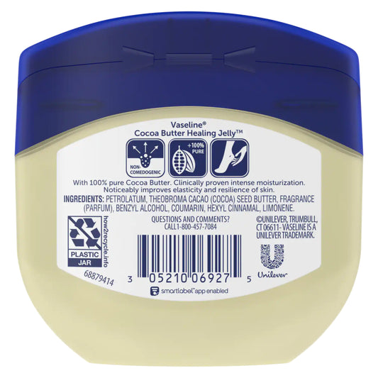 Vaseline USA Petroleum Jelly Cocoa Butter 7.5 OZ (212g)