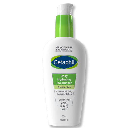 Cetaphil Daily Hydrating Face Moisturiser for Sensitive Skin 88 ml
