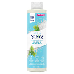 St.Ives Exfoliating Body Wash Sea Salt & Pacific Kelp 22 Fl Oz / 650ml