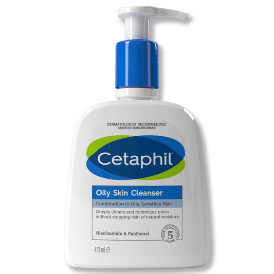Cetaphil OIly Skin Cleanser for Combination to Oily, Sensitive Skin 473ml.