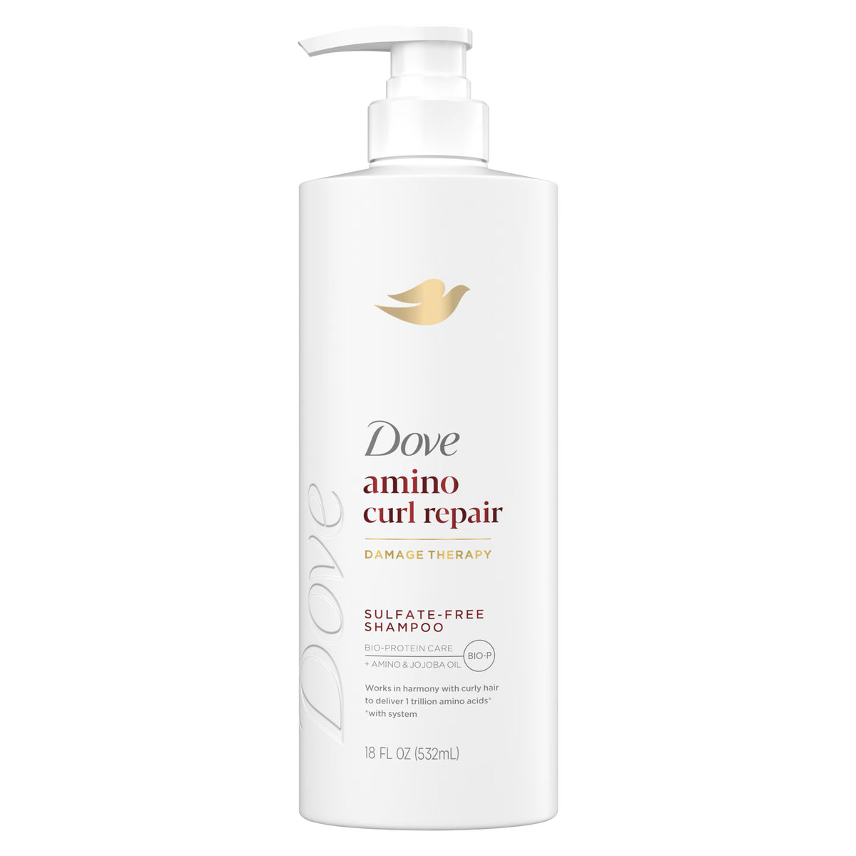 Dove Amino Curl Repair Damage Therapy Sulfate Free Shampoo