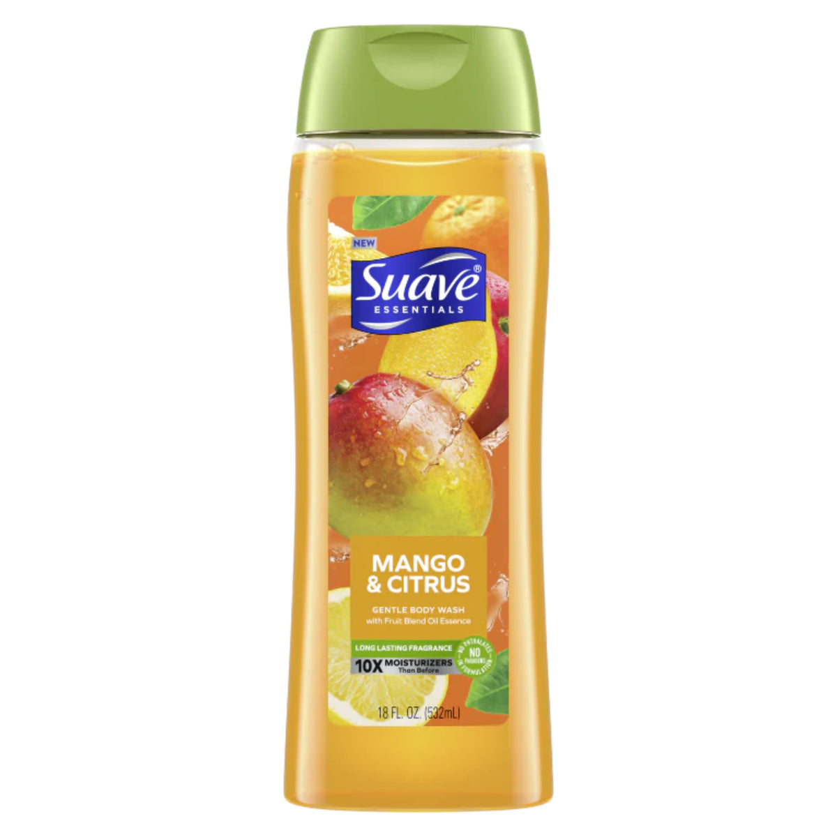 Suave USA Mango & Citrus Body Wash 18 Fl Oz (532ml)