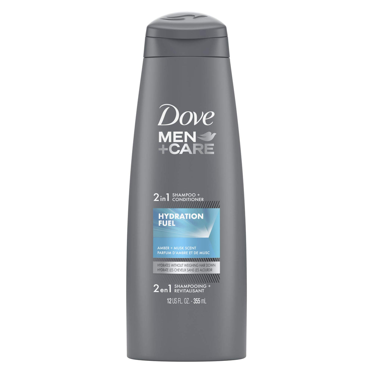 Dove Men U.S.A 2in1 Shampoo + Conditioner Hydration Fuel 355ml