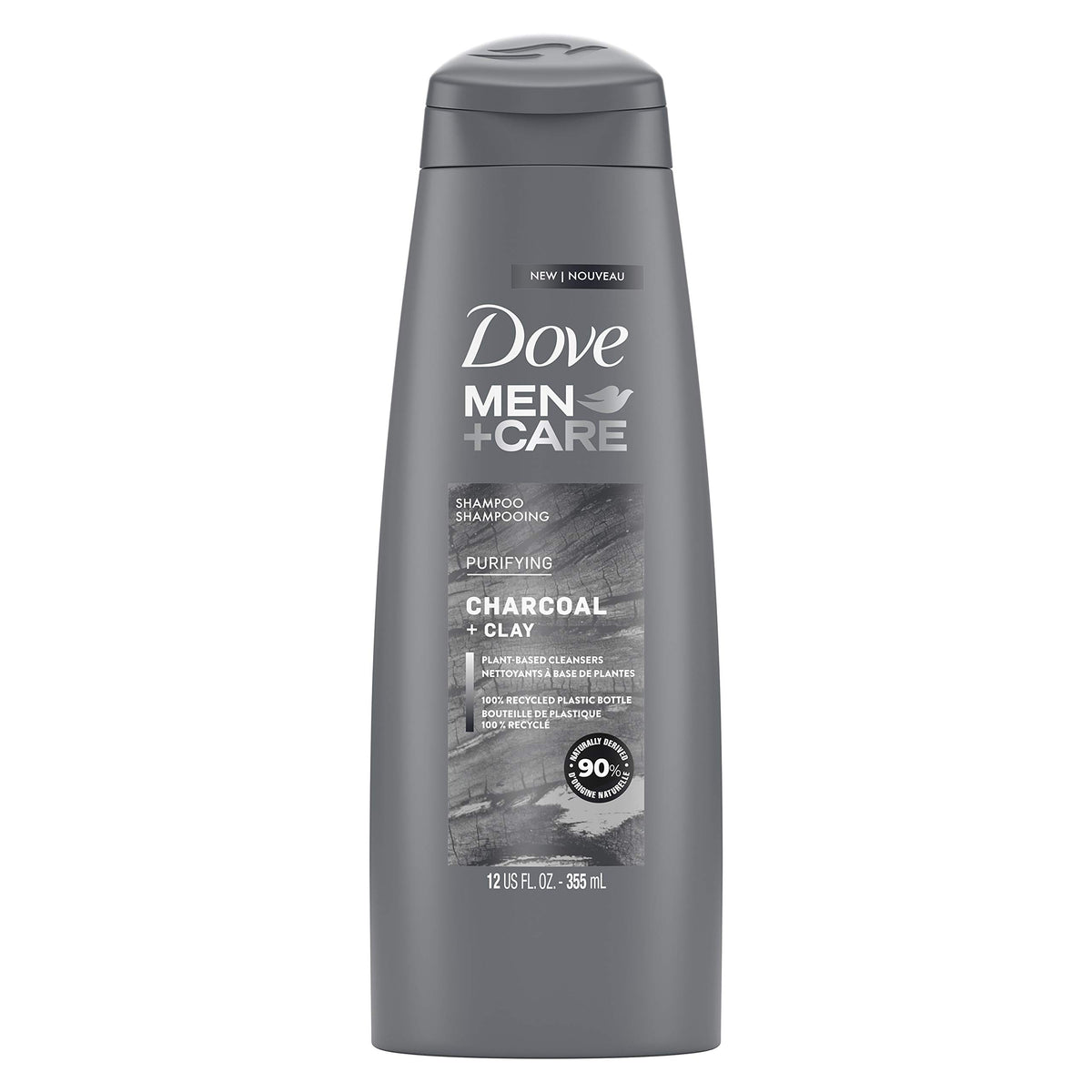 Dove Men U.S.A Shampoo Charcoal + Clay 355ml