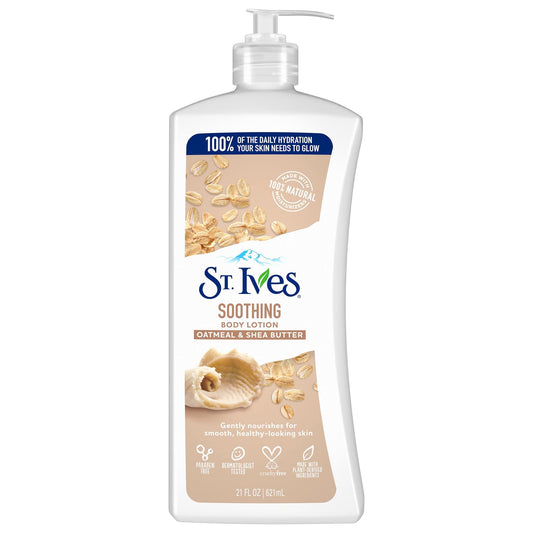 St.Ives Body Lotion U.S.A Oatmeal & Shea Butter 621ml